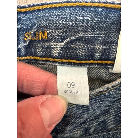 Cruel Girl Slim Fit Jeans Size 9 Regular M2M Blue Denim 100% Cotton Mid Rise - Picture 4 of 15